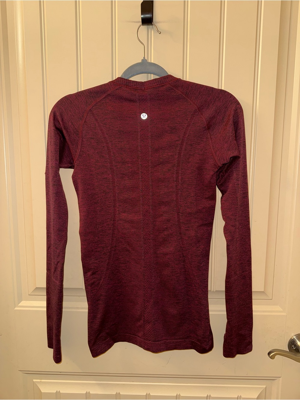 Lululemon Swiftly Tech Long Sleeve Crew Size 4 Heathered Dashing Purple